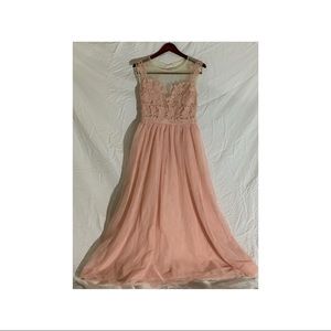 Peach Prom Dress